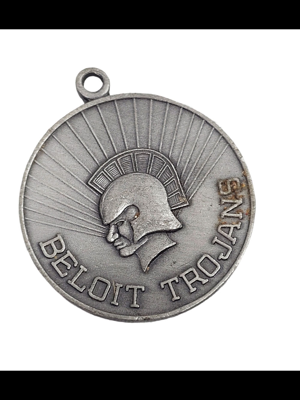 Vintage Beloit Trojans Wrestling Invitational Medal Award 275 lb Class 2nd Place
